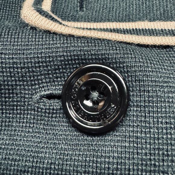 Brooks Brothers Navy Cardigan with White Trim - Picture 6 of 10